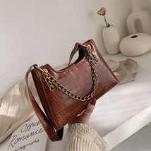 Textured Temperament Pattern Chain Small Bag 2020 New Simple Style Small... - $27.62
