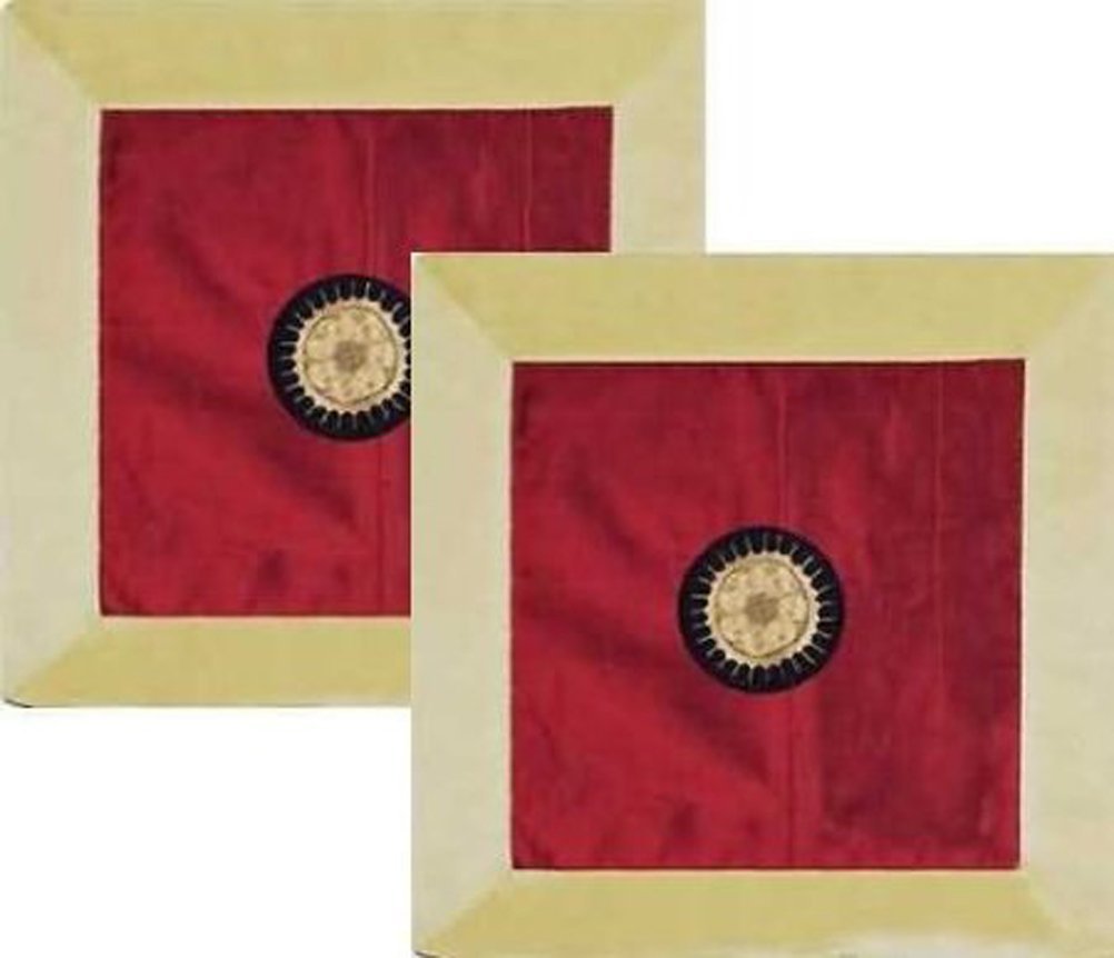 Oriental Silk Cushion Cover (PURPLE)