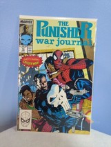 The Punisher War Journal #14 Marvel Comic Book 1990 Hobby Variant w Spid... - $4.98