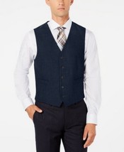 Ryan Seacrest Distinction Mens Modern-Fit Stretch Solid Vest - £20.57 GBP