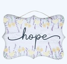 Inspirational Scalloped Glittered Hanging Decor. “Hope”. ShipN2Hours - $15.72