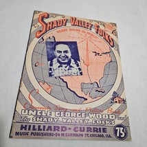 Uncle George Wood and the Shady Valley Folks Souvenir Song and Picture Book - £23.68 GBP