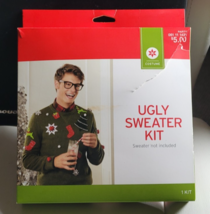 Ugly Sweater Kit Sweater Not Included Costume Tinsel Poms Garland Christmas - $10.83 CAD