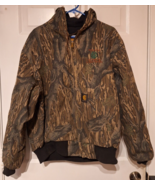 Vtg  Carhartt Mossy Oak Treestand Canvas Camo Jacket USA Williamette Saf... - £231.89 GBP