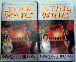 Kevin J Anderson Star Wars Champions Of The Force (Jedi Academy 3) Jedi Twins Han - $5.10