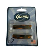 Goody Tortoise Shell Barrettes 73091 USA 2” Vintage 1999 Sealed - $348.35 MXN