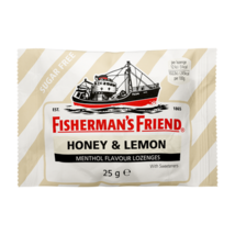 Fishermans Honey &amp; Lemon  lozenges 25g soothing the throat ,easing respi... - $6.65