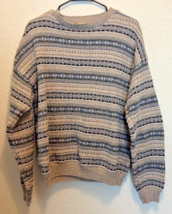St. John’s Bay Men’s Striped Sweater Size Large - $23.38