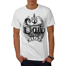 Wellcoda We Will Sail Away Slogan Mens T-shirt, Boat Graphic Design Printed Tee - £14.62 GBP+