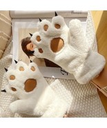 Fuzzy Bear Paws Gloves | Unisex Cat Paw Plush Fleece Mittens Cosplay #789 - $39.59 CAD