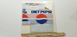 CLEAN Vtg 1980s Cardboard DIET PEPSI LONGNECK CARTON Sealed Plastic Carr... - $15.75