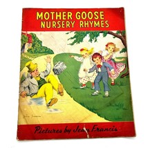Mother Goose Nursery Rhymes 1943 Samuel Lowe Company #1002 - £15.17 GBP