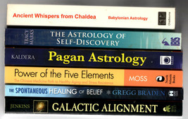 6 Astrology, Alternative Healing, Imagination books - £25.57 GBP