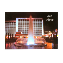 Vintage Postcard Flamingo Hilton Casino Las Vegas Nevada NV 398  Night F... - £14.98 GBP