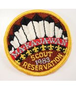 Vintage 1983 Ma Ka Ja Wan Scout Reservation Boy Scouts of America BSA Patch - $174.27 MXN