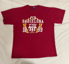 FC Barcelona Men&#39;s Red T-Shirt Size M Producte Official - e149 - €8,19 EUR