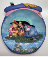 &quot;It&#39;s Just a Small Piece of Weather&quot;: Winnie The Pooh 3D Plate/Bradford ... - $22.76