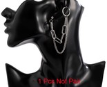N tassel earrings for women men fashion gothic stainless steel chain earrings 2021 thumb155 crop