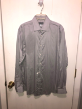 Michael Kors Regular Fit Air Soft Stretch Long Sleeve Shirt Mens&#39; SZ 16.... - £11.66 GBP