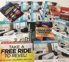 Defunct Revel casino hotel Atlantic City promotional flyers room discoun... - $26.96 CAD