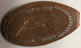 Santa Cruz California Pressed Penny Elongated Souvenir PP5 - $3.95