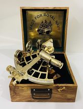 Sextant Instrument 9 Brass Sextant with Box | Navigational Sextant | Sex... - $138.60
