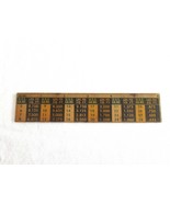 Vintage AMP Lenticular 15cm Ruler Steel Thickness per Inch Lbs per Sq. F... - $177.40 MXN