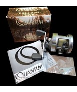 Vintage Quantum Iron IR120C Bait-Casting Fishing Reel Manual 165yds Line... - $363.38 CAD