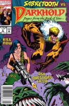 Darkhold: Pages from the Book of Sins #4 Newsstand (1992-1994) Marvel Comics - £2.36 GBP