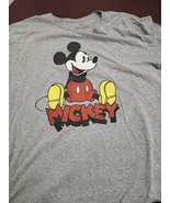 Disney Mickey Mouse Classic T-Shirt for Adults – Dark Gray, Size XL - £11.04 GBP