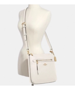 NEW Coach Pebble Leather MAE Crossbody in Chalk/Ivory Color - $3,630.60 MXN