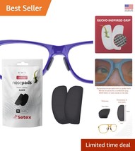 Innovative Anti-Slip Nose Pads for Glasses - 15 Black Pairs with 2500 Fi... - $45.57