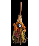 Besom Evil Eye Ritual Herb Broom!00992 - $199.96 MXN