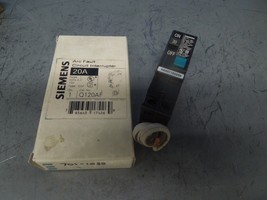 Siemens Type QAF Q120AF 20A 1P 120V AFCI Arc Fault Circuit Breaker Surplus - $50.00