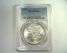 1900 Morgan Silver Dollar Pcgs MS64 Nice Original Coin Premium Quality Pq - £103.88 GBP