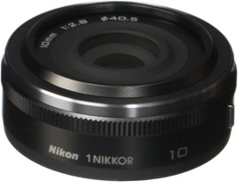 Nikon 1 Nikkor 10Mm F/2.8 (Black) - £236.05 GBP