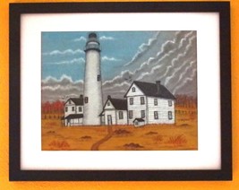Stormy Skies Lighthouse - £75.76 GBP