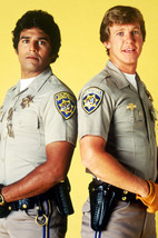 Larry Wilcox and Erik Estrada in CHiPs back to back 18x24 Poster - $23.99
