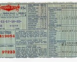 Square Deal 3 League Triple Play Weekly Baseball Ticket May 1941  - $77.22