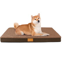 Orthopedic Pet Bed for Extra Large Dogs, 48&quot;X30&quot; Brown Dog Beds - $38.79