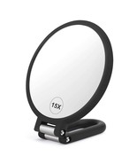 CLSEVXY Magnifying Handheld Mirror Double Sided, 1X 15X Magnification Ha... - $23.75