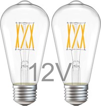 12V Low Voltage LED Light Bulbs Soft Warm 2700K 6W Only for 12 Volt DC AC 60W Eq - £25.98 GBP