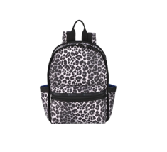 LeSportsac White Leopard Small Route Backpack, Abstract Black/Grey Leopa... - $86.99