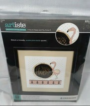 Artiste Counted Cross Stitch Kit 1215318 if your happy &amp; you know it  Fl... - $23.89