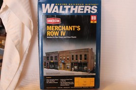 HO Scale Walthers, Merchant&#39;s Row IV Building Kit #933-4040  - £62.77 GBP