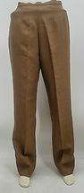 Kasper Asl Dress Ladies Straight Trousers,Brown Size 6 - £15.96 GBP