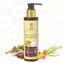 Khadi Essentials Sandalwood Rose Hair Shampoo with Geranium 200ml - £18.24 GBP