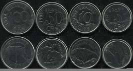 Brazil Coins set #5. 1993-1994 (4 coins. aUnc-Unc) - £4.65 GBP