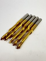 Qty-5 LMT Onsrud 1/2” Downcut Tin 15-60 HSS 1-Flute Router Bit Metal Cla... - $1,358.87 MXN