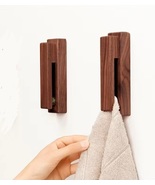 Black walnut/beech simple coat hook - £27.04 GBP+